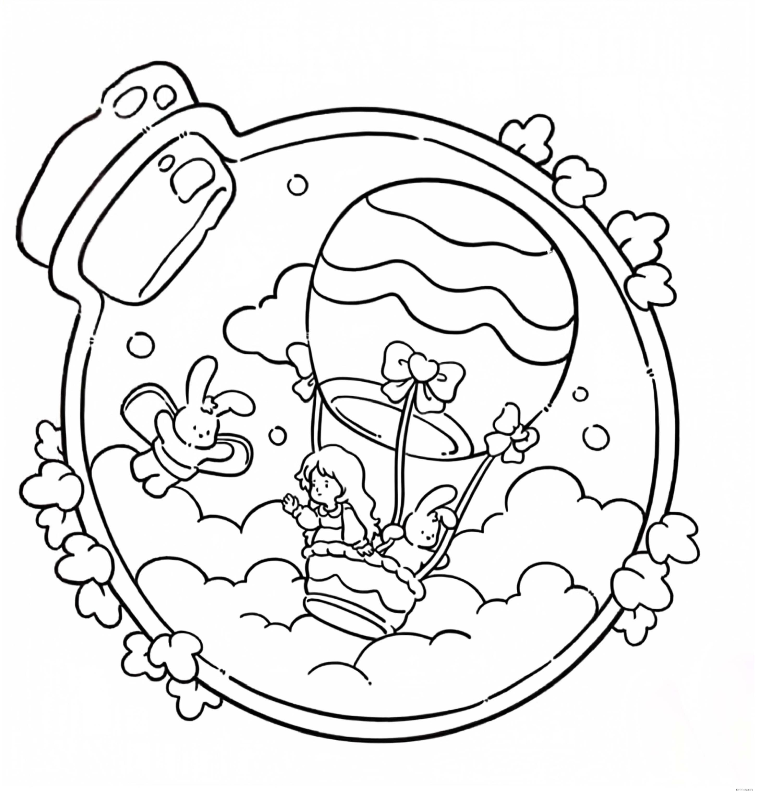 Joy Jar" : Coloriage Kawaii Mignons – Image 4