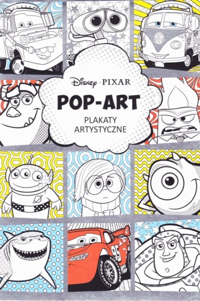 coloriage Disney Pixar Pop Art