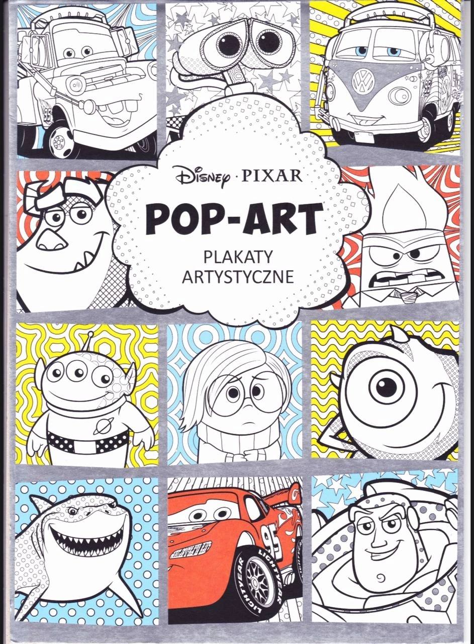 coloriage Disney Pixar Pop Art