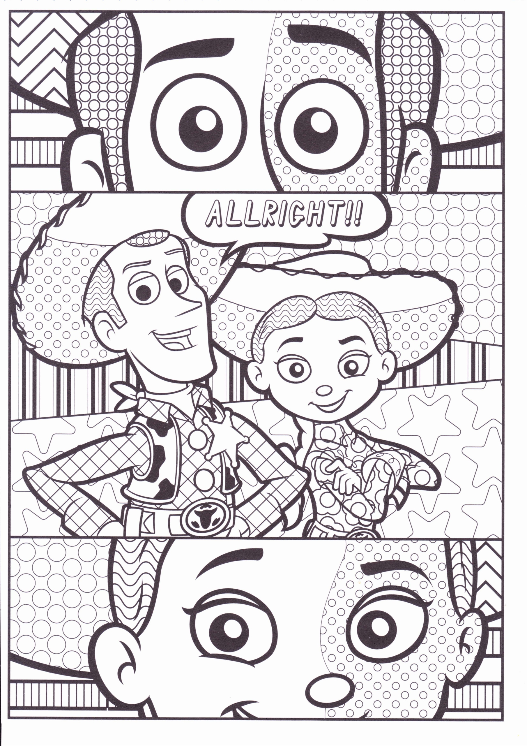 Coloriage Disney Pixar Pop Art – Image 3