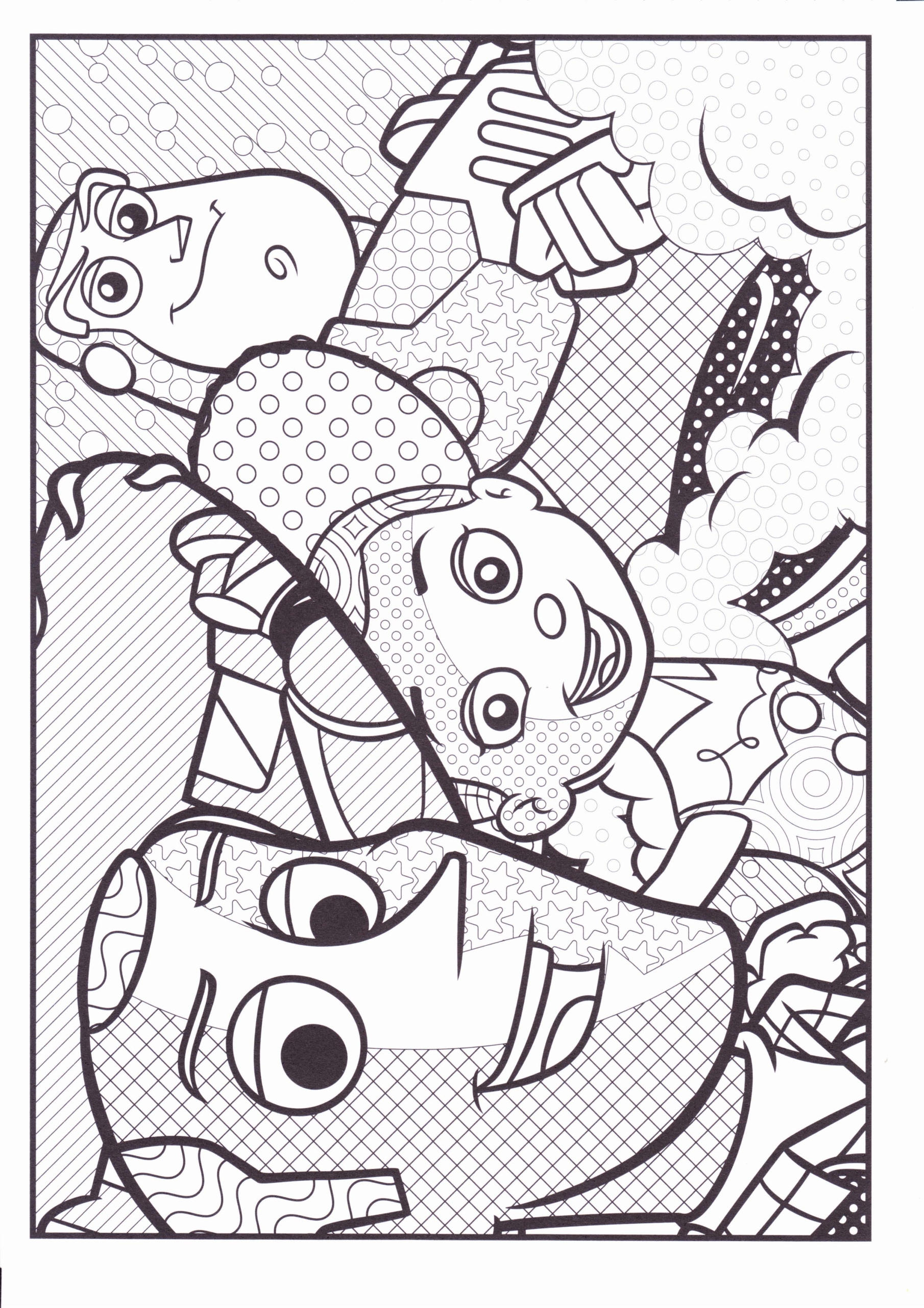 Coloriage Disney Pixar Pop Art – Image 4