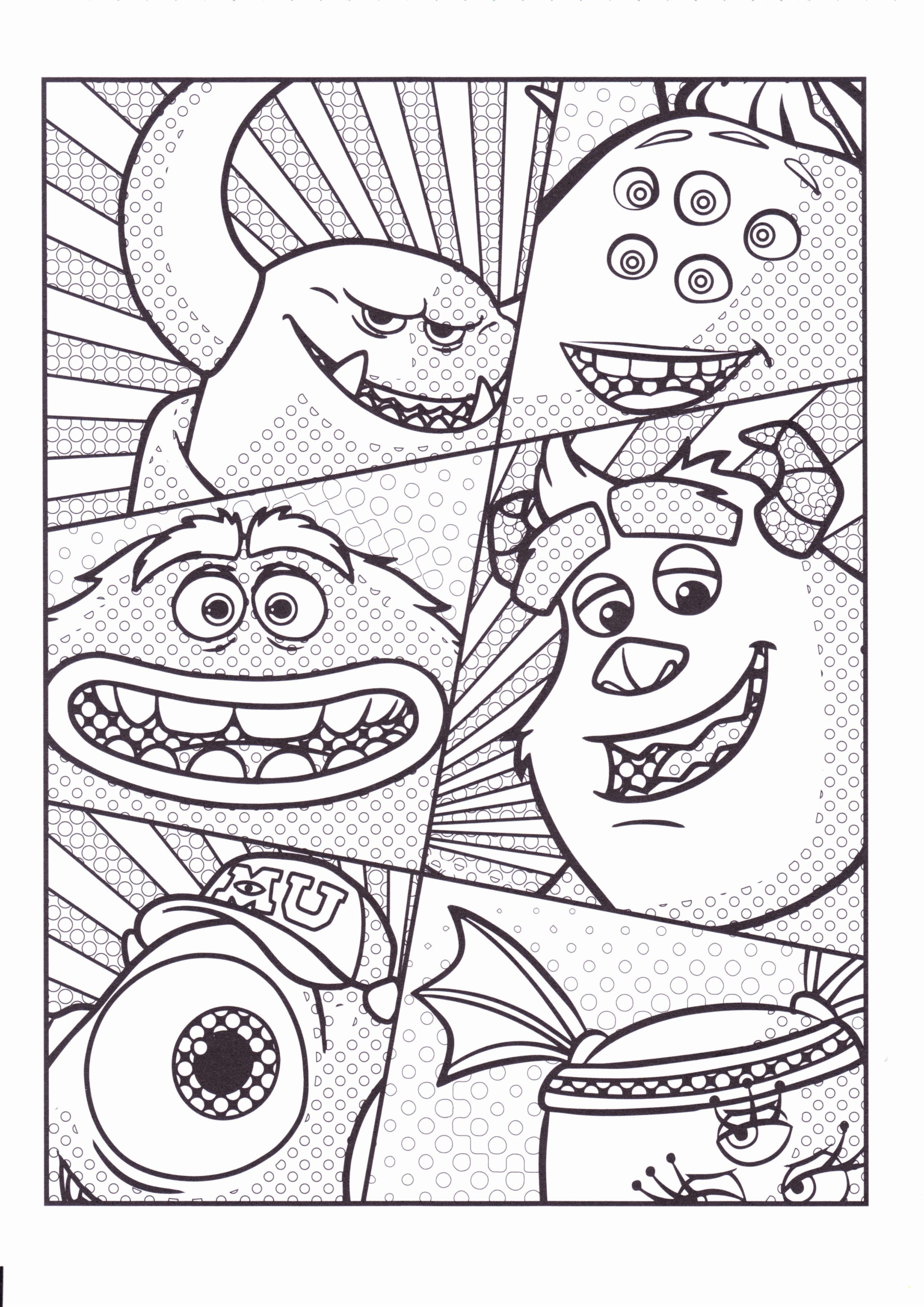 Coloriage Disney Pixar Pop Art – Image 2