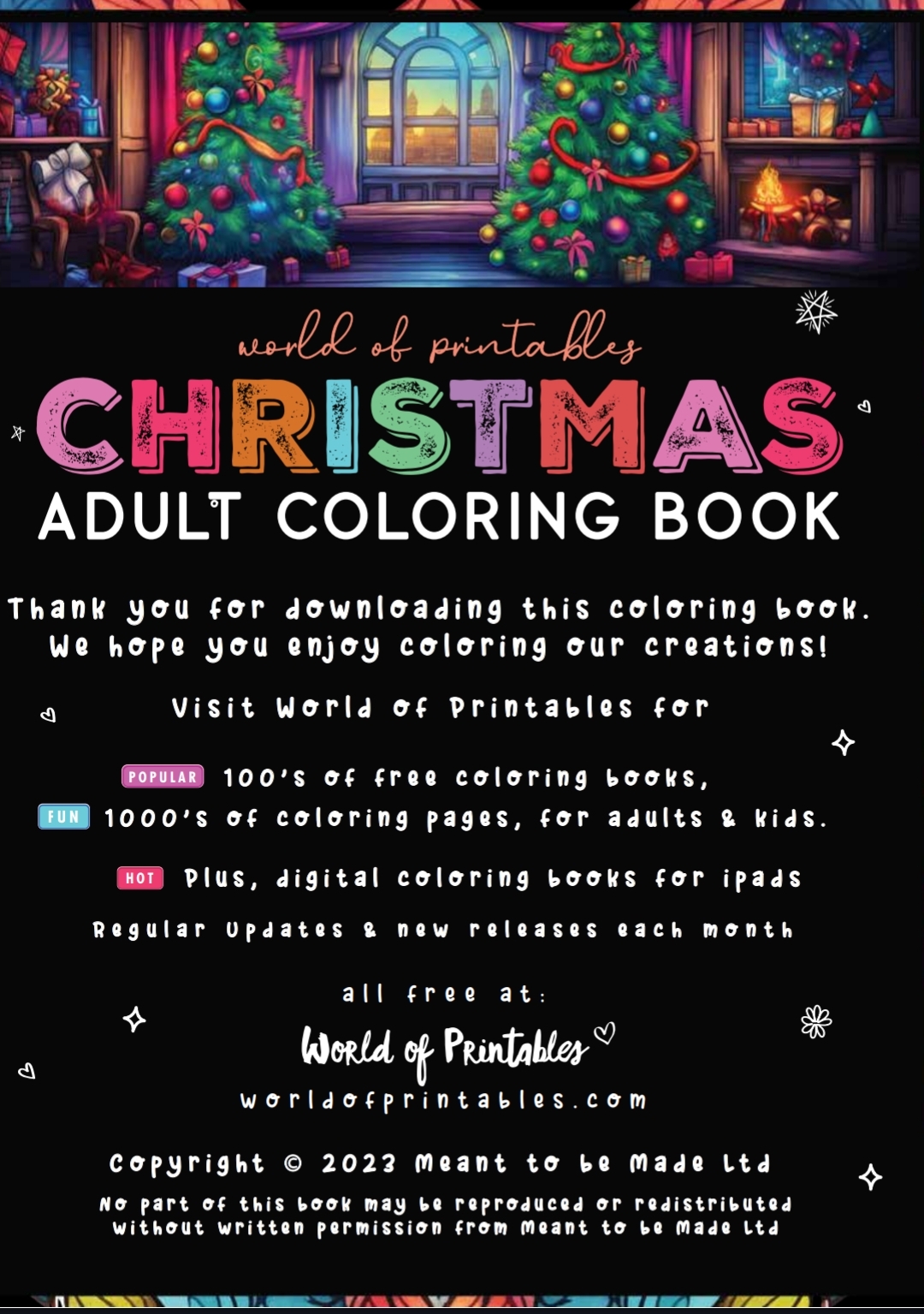 Coloriage Adulte Noël , Livre Anti-Stress et Fêtes – Image 3