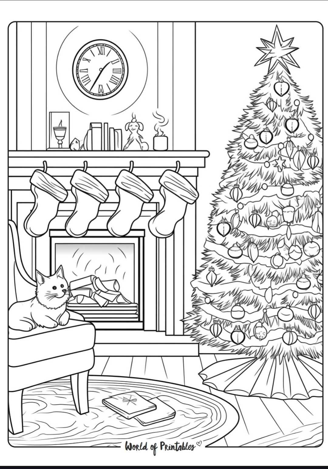 Coloriage Adulte Noël , Livre Anti-Stress et Fêtes – Image 6