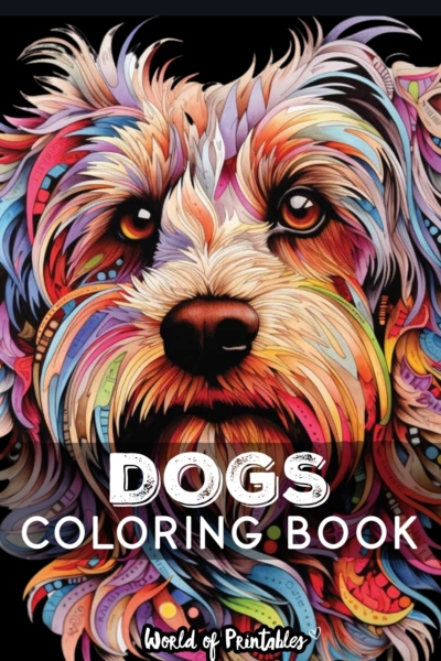 Coloriage Chien : Chiots Mignons et Races Variées