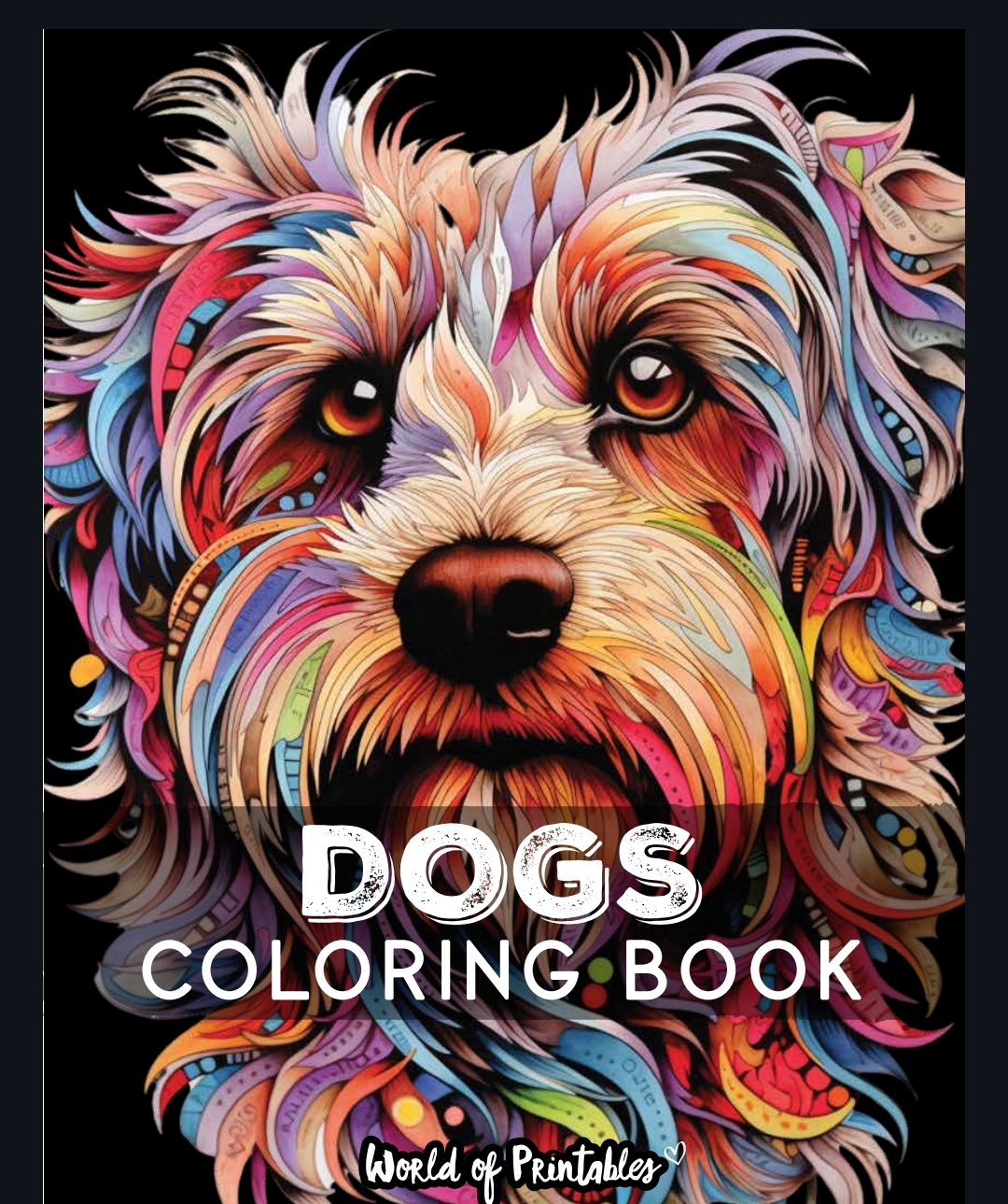 Coloriage Chien : Chiots Mignons et Races Variées