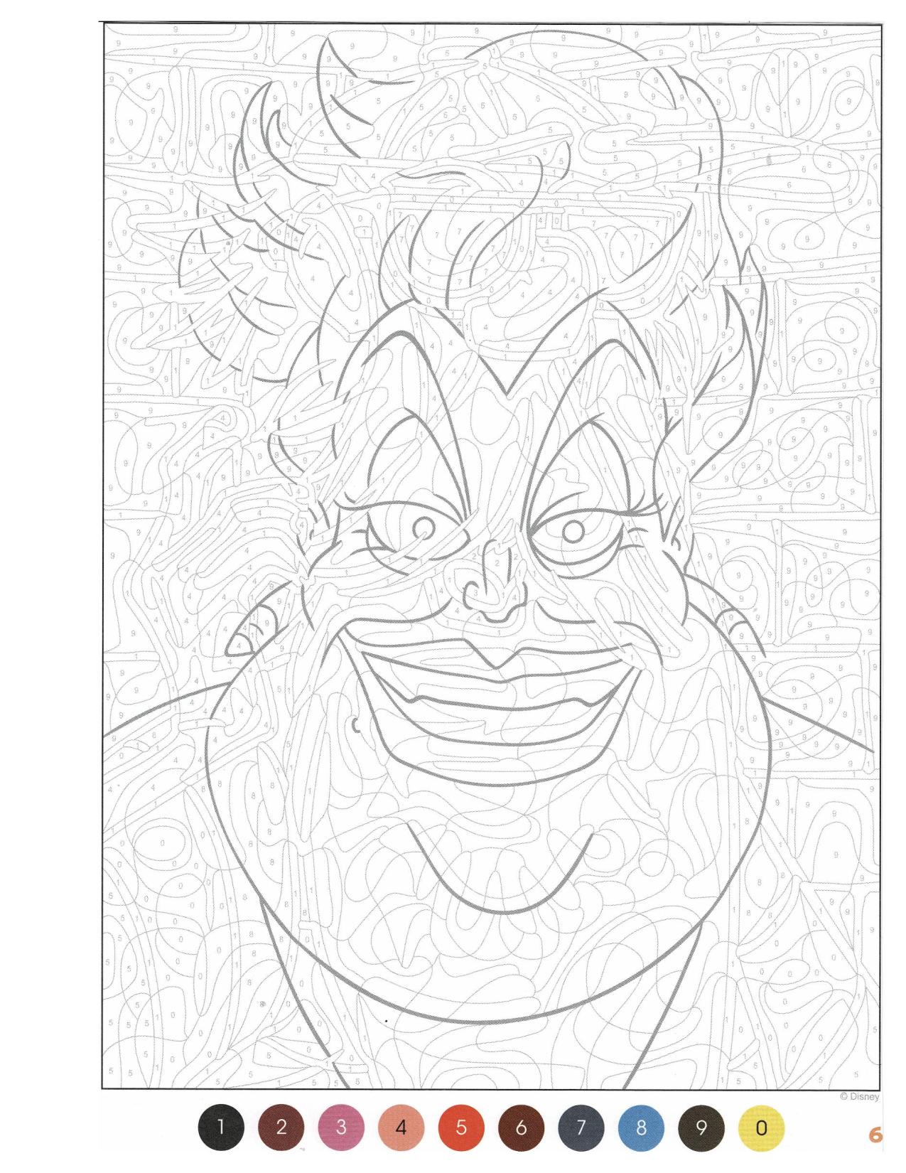 Coloriage Disney Mystère Trompe L'Oeil : Livre Qui Suis-Je ? à Révéler – Image 5